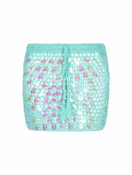Мини-юбка IZIA, цвет turquoise