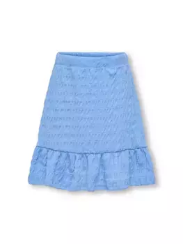 Мини-юбка KIDS ONLY "KOGMILLA SKIRT FF JRS", с воланом, синий