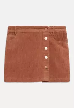 Мини-юбка Marks & Spencer, цвет brown