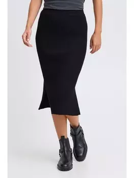 Мини-юбка PULZ Jeans Bleistift, черный