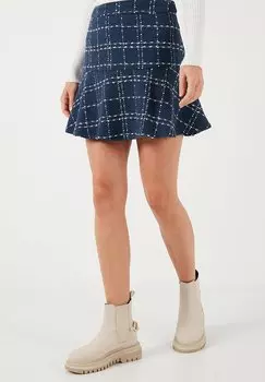 Мини-юбка REGULAR FIT LELA, синий