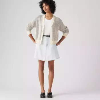Мини-юбка с воланами Levi's, цвет Crane Pond - Light Wash