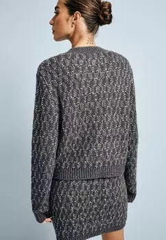 Мини-юбка SPARKLE PATTERNED Next, серый