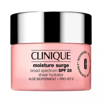 Мини увлажняющий крем с широким спектром действия SPF 28 Sheer Hydrator Clinique, объем 29 мл