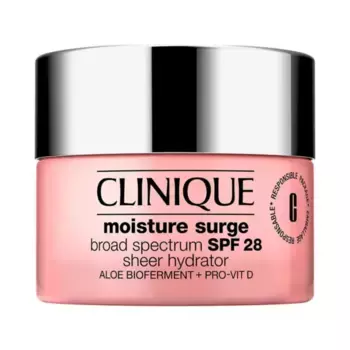 Мини увлажняющий крем с широким спектром действия SPF 28 Sheer Hydrator Clinique, объем 49 мл