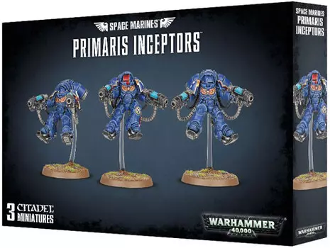 Миниатюра Games Workshop Warhammer 40K: Space Marines Primaris Inceptors