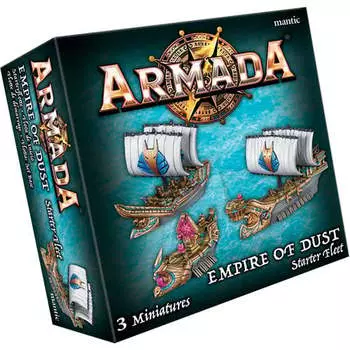 Миниатюра Mantic Games Armada: Empire of Dust - Starter Fleet