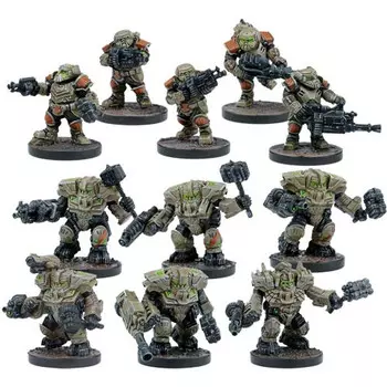 Миниатюра Mantic Games Deadzone 3E: Forge Fathers - Hold Warriors Starter