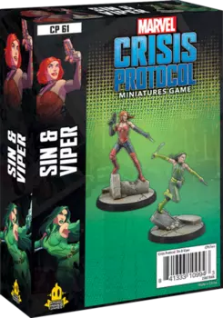 Миниатюра Marvel Crisis Protocol: Sin & Viper