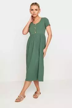 Миниатюрное свободное платье PixieGirl, зеленый