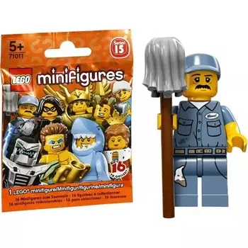 Минифигурка Lego Дворник