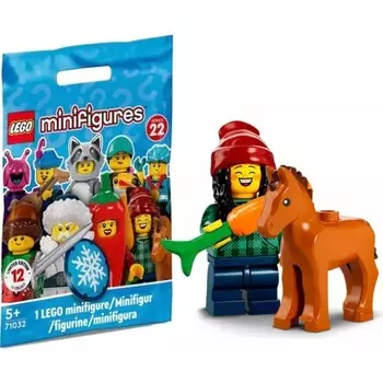 Минифигурка Lego Лошадь и конюх