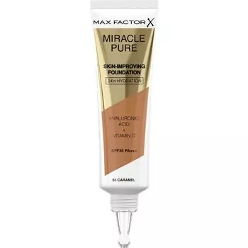 Miracle Pure Тональный крем для улучшения кожи 85 Карамель Max Factor, 30 ml