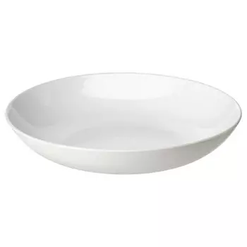 Миска, белая, 30 см, GODMIDDAG IKEA