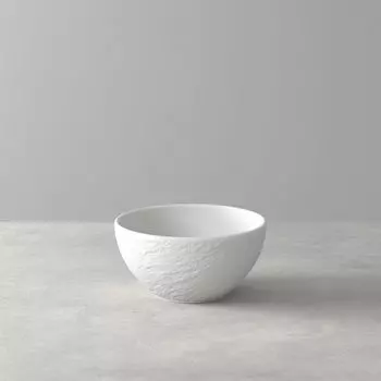 Миска Manufacture Rock Blanc, 430 мл, белая Villeroy & Boch, белый