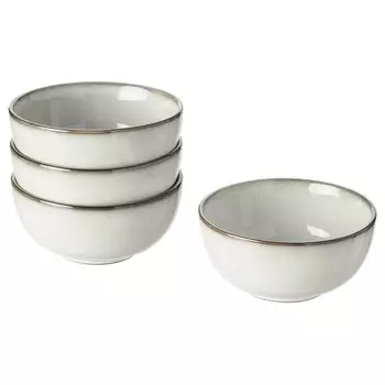 Миска, серая, 14 см, GLADELIG IKEA