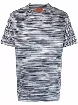 Missoni футболка в полоску, синий