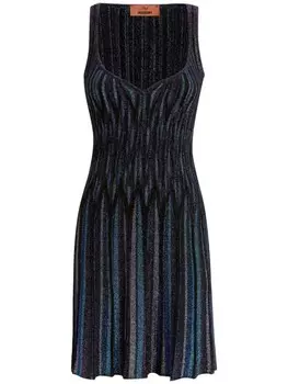 Missoni платье мини Diamond, черный