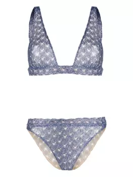 Missoni сетчатое бикини, синий