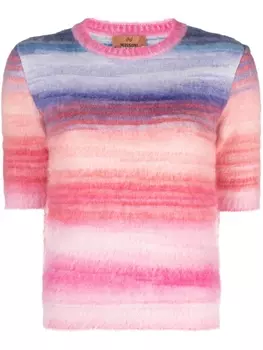 Missoni топ из смесовой шерсти, синий