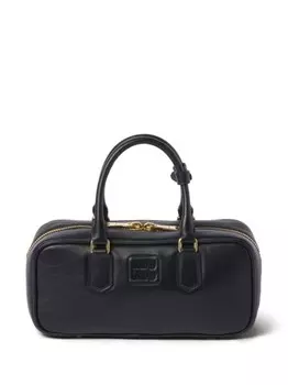 Miu Miu мини-сумка с верхней ручкой, черный