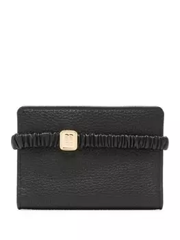 Miu Miu складной кошелек, черный