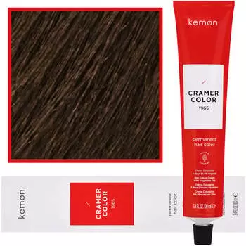 Мл крем-краска для волос с растительными маслами 7 Блонд Kemon, Cramer Color 100