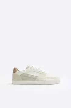 Многочастные кроссовки ZARA, костно-белый