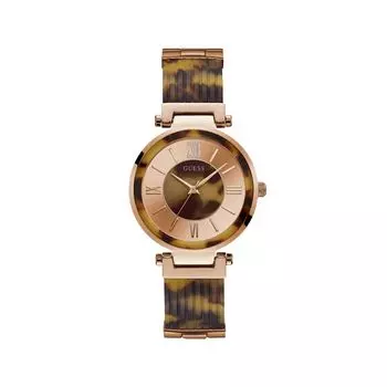 Многоцветные стальные часы GUESS