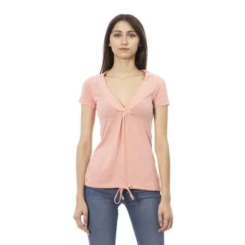 Многоцветный хлопковый женский топ Trussardi