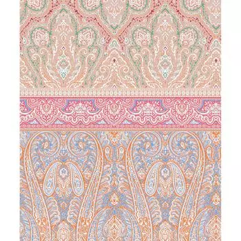 Многофункциональный плед Fleuresse из атласа Мако, абрикос, размер 180х270 см.