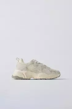 Многокомпонентные кроссовки ZARA, белый