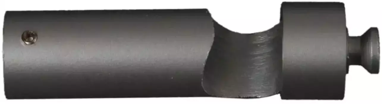 Многократный удлинитель Liedeco "Power", (1 шт.), для карнизов 20 мм Длина: 8 см, цвет aluminiumfarben