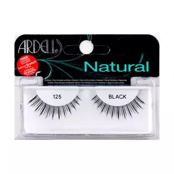 Многоразовые и простые в применении накладные ресницы Natural 125 Ardell, 1 UD