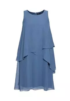 Многослойное коктейльное платье sheego, цвет Rauchblau