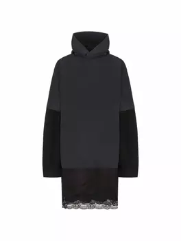 Многослойное платье-худи Balenciaga