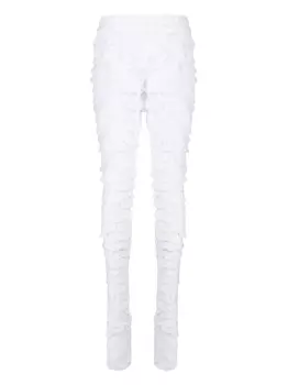 Многослойные легинсы Comme Des Garons, белый