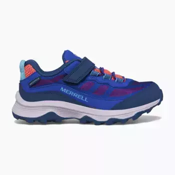 Moab Speed Low Ac WP Merrell детская горная обувь, синий