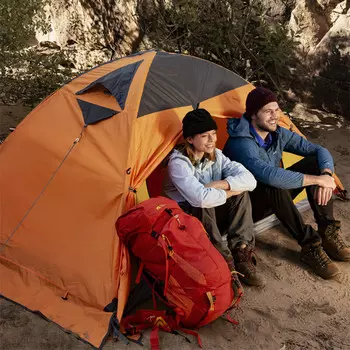 Mobi Garden Outdoor палатка альпийская пустыня снежное снаряжение для кемпинга снежная юбка холодная гора плюс красный серый (двойной)