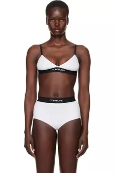 Модель Modal signature bra Tom Ford, белый
