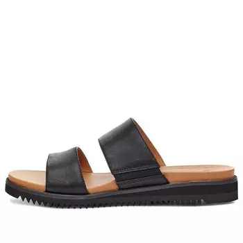 Модные босоножки zyle slide soft sole cozy flat каблук босоножки Ugg, черный
