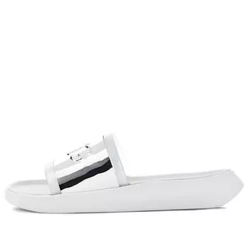 Модные сандалии hilama slide shoe серебристые Ugg, белый