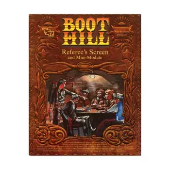 Модуль Boot Hill Referee's Screen w/Shootout in Northfield (2nd Printing), Boot Hill