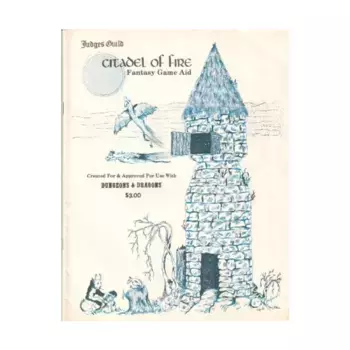 Модуль Citadel of Fire (1st Edition, 2nd Printing), Dungeons & Dragons Fantasy Modules (A - C) (Judges Guild)