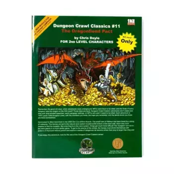 Модуль Dragonfiend Pact (2nd Printing), Dungeon Crawl Classics - #1-15 (d20)