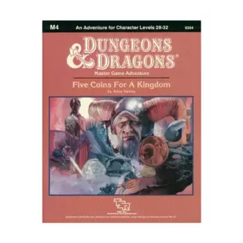 Модуль Five Coins for a Kingdom, Basic Dungeons & Dragons (Original Edition) - Modules & Adventures - Assorted