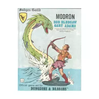 Модуль Modron (4th Printing), Dungeons & Dragons Fantasy Modules (G - M) (Judges Guild)