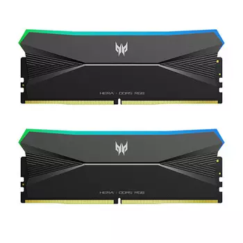 Модуль памяти Acer Predator Hera, 32 ГБ (16 х 2 ГБ), DDR5, CL34, 7200 МГц, BL.9BWWR.490, черный