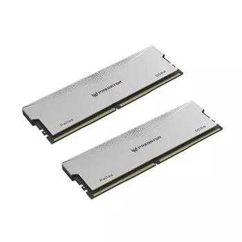 Модуль памяти Acer Predator Pallas, 32 ГБ DDR4 (2 x 16ГБ), 3600 МГц, BL.9BWWR.346, серебристый