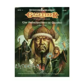 Модуль Principalities of Glantri, Basic Dungeons & Dragons (Original Edition) - Gazetteers